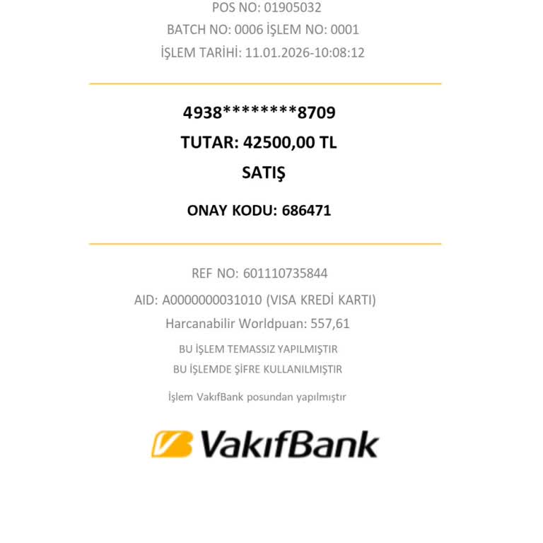 Eğitim Harcaması İçin 5 Taksit Kampanyası Kartıma Uygulanmadı