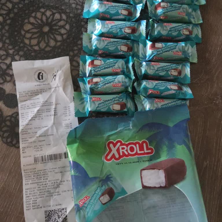 A101'de Xtroll Çikolata Paketi Eksik Çıkması