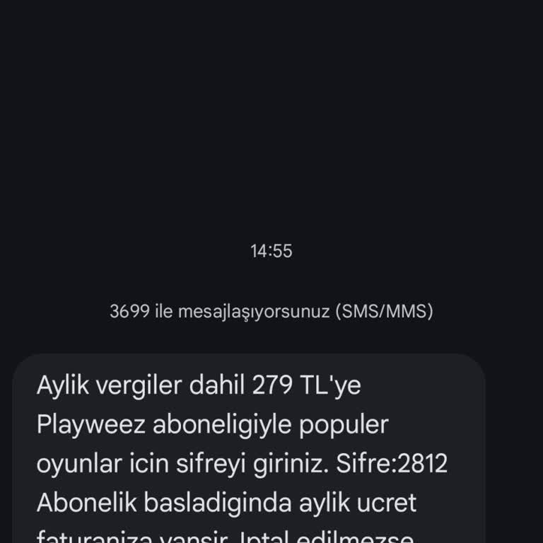 İzinsiz Playweez Aboneliği Ve Ücret Yansıtma Korkusu