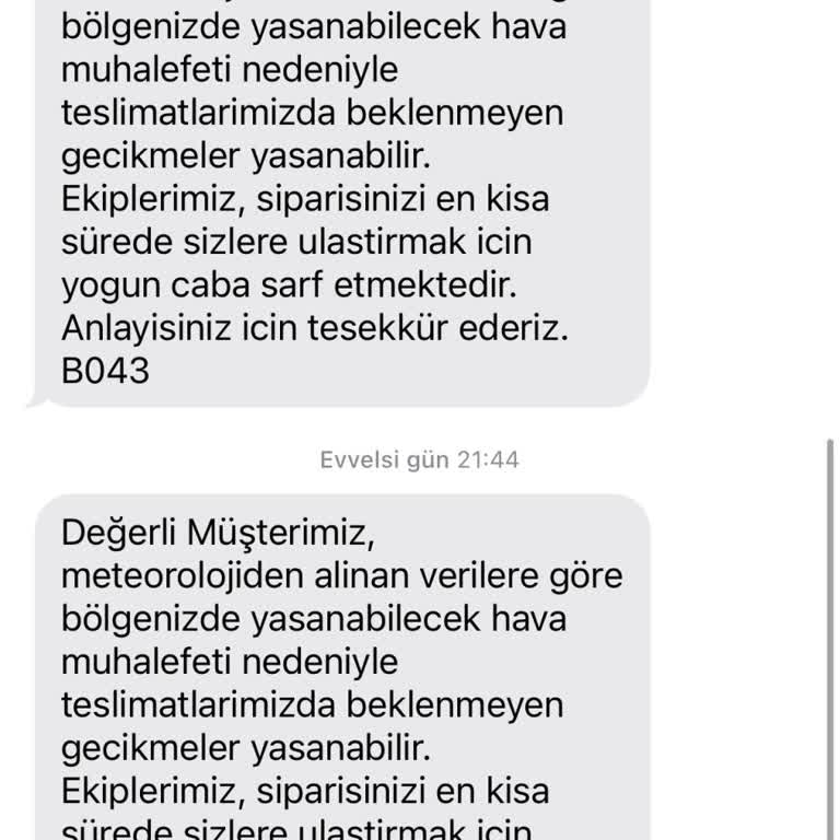 Hattımın Dijital Kurye İle Teslim Edilmemesi Ve Sürekli Tarih Değişiklikleri