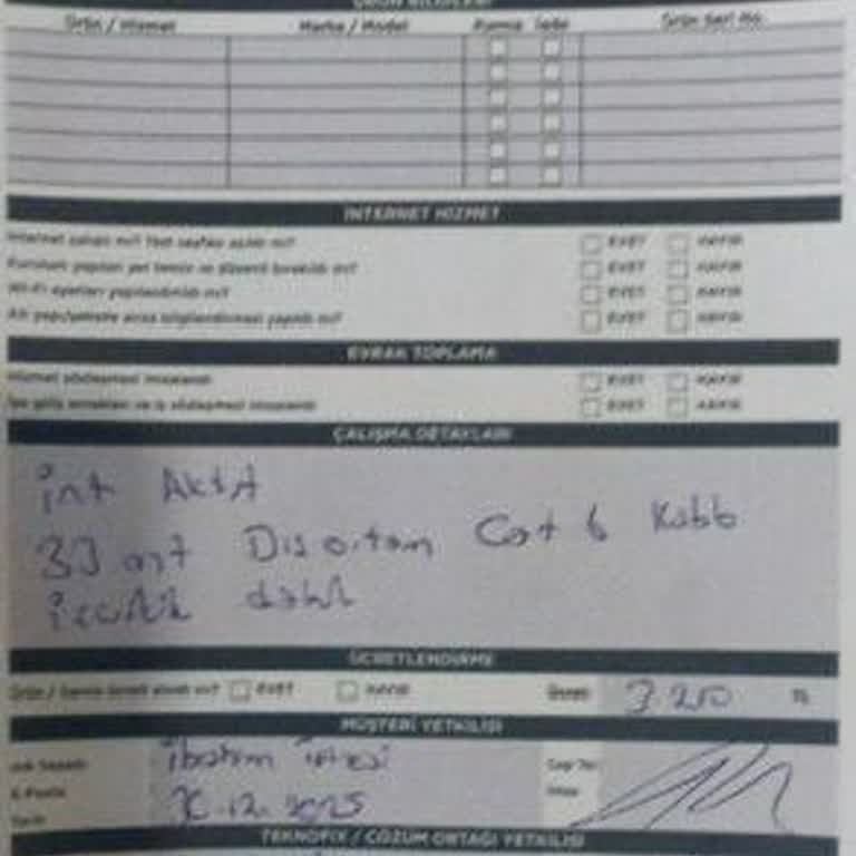 Faturasız 3.210 TL Kablo Çekim Ücreti Ve Hatalı Bağlantı Şikayeti