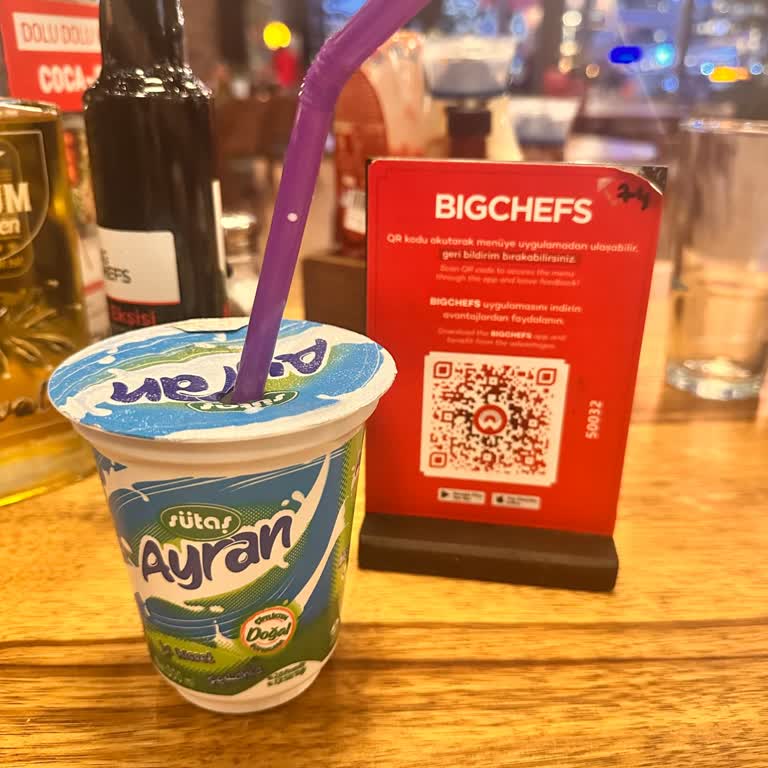 BigChefs One Tower’da Kutu Ayran Fiyatı 145 TL Müşteriyi Şaşırttı