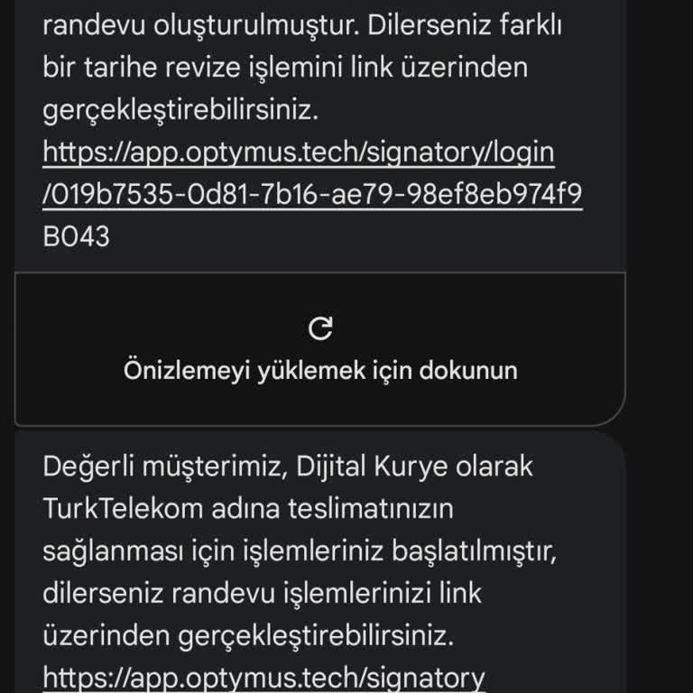 Aralık Ayı İçerisinde Dijital Kurye Üzerinden Telefon Hattı Siparişinin Uzun Süre Gecikmesi