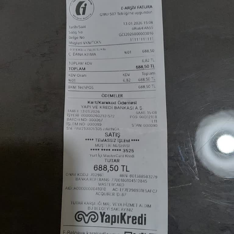 Köfteci Yusuf Şubesinde Kıyma Yerine Yağ Satın Alındı