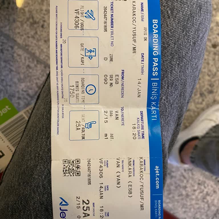 Aktarmalı Uçuşta Kapı Numarası Yazılmayan Bilet Ve Çalışanın Saygısız Davranışı