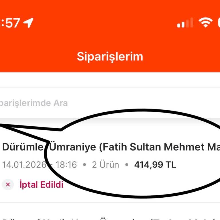 Siparişimin Geç İptali Ve Canlı Destek Ulaşılamaması