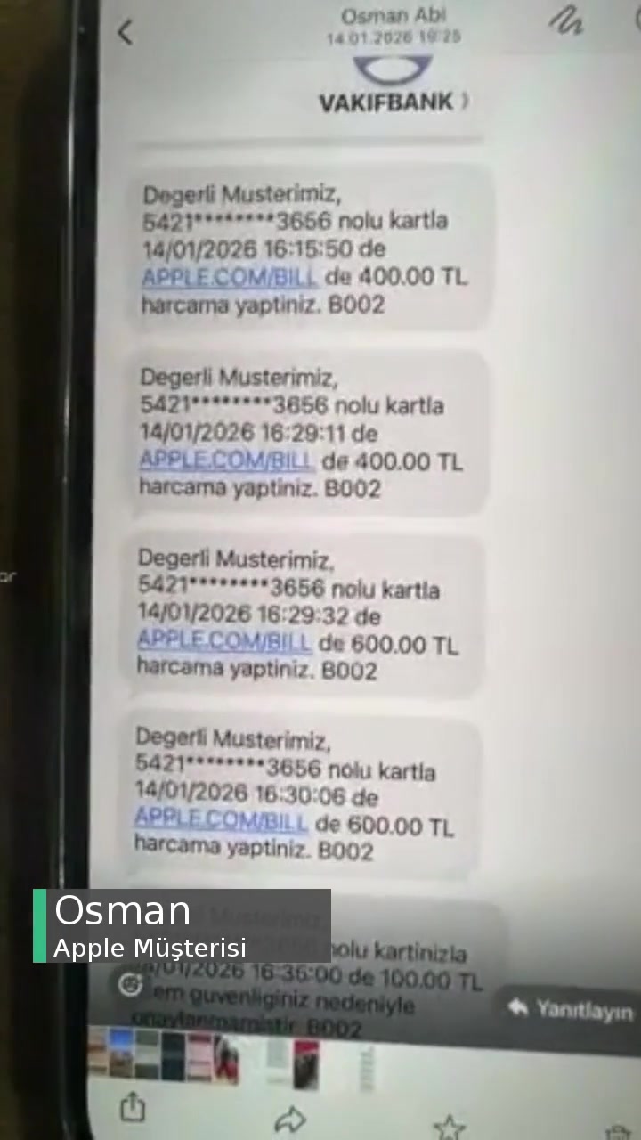 Apple Benim Haberim Olmadan Para Çekiyor! videonun kapak resmi