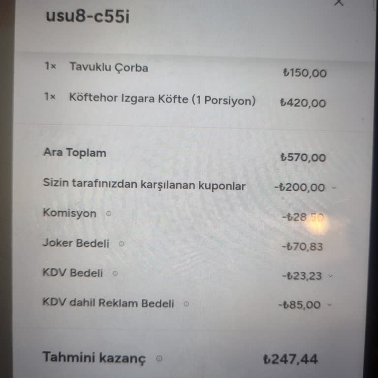 Onayım Dışında Kesilen Joker Ve Reklam Bedelleri İadesi