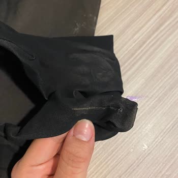 750 TL'lik Penti Termal Çorapta Tek Kullanımda Yırtık Ve Tüylenme