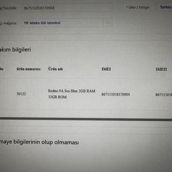 İlanı Türkiye Garantili Telefon Gerçekte İthalatçı Garantili Çıktı