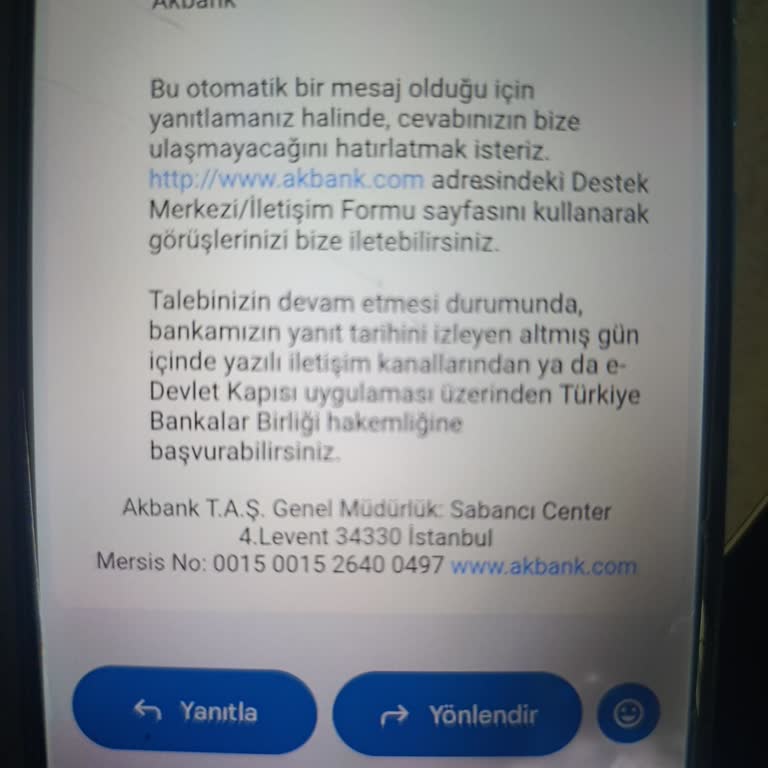 Yıllık Üyelik Ücretinin Geri Ödenmesini Talep Ediyorum