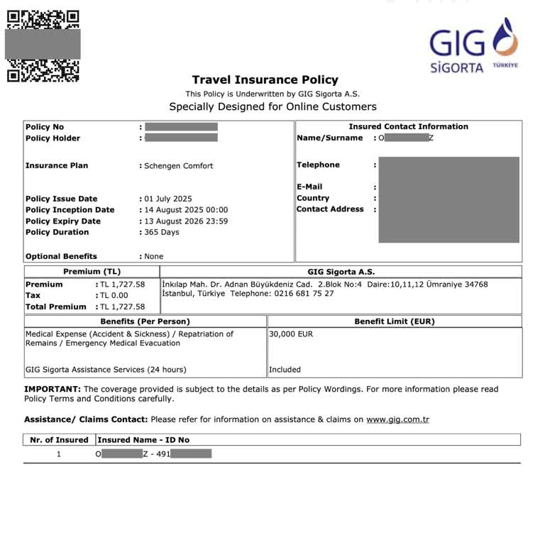 Poliçede 365 Gün Açıklamasına Karşı 90 Gün Sınırlaması Yanıltıcı