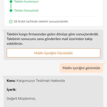 Yanlış Adrese Yönlendirilen Kargo Ve İade Ücretinin Ödenmemesi