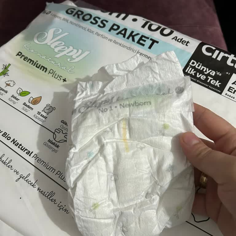 İncelik Ve Zayıf Emicilik Nedeniyle Bebek Bezi Değişimi Talebi