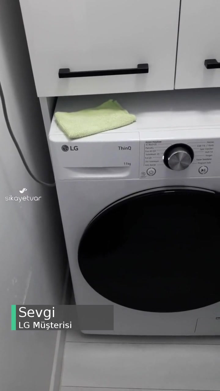LG 11 Kg Çamaşır Makinesi Ses Titreme Ağır Koku! videonun kapak resmi