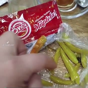 Öncü Döner Eski Turşu Isırılmış