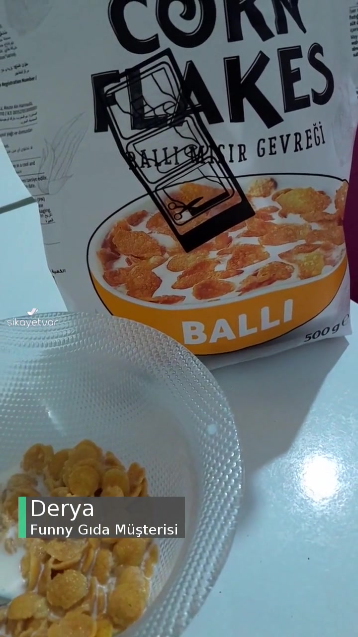 Funny Gıda Ballı Gevrek Şikayeti videonun kapak resmi
