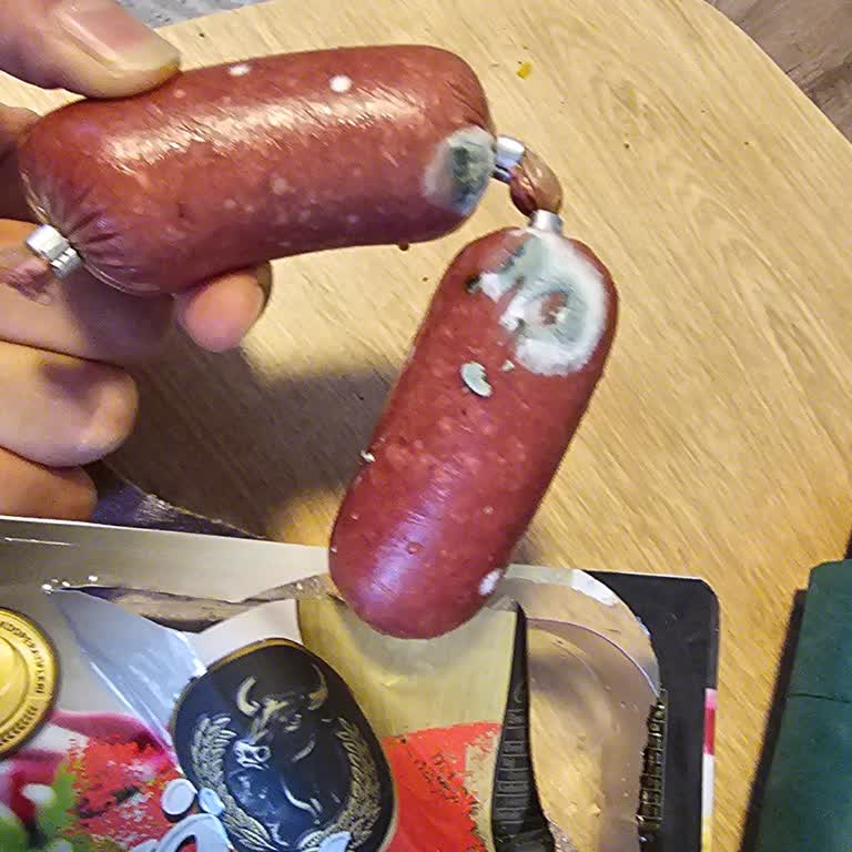 Van Migros Şubesinde Satın Alınan Özlem Parmak Sucuğunda Küf Ve Sağlık Endişesi