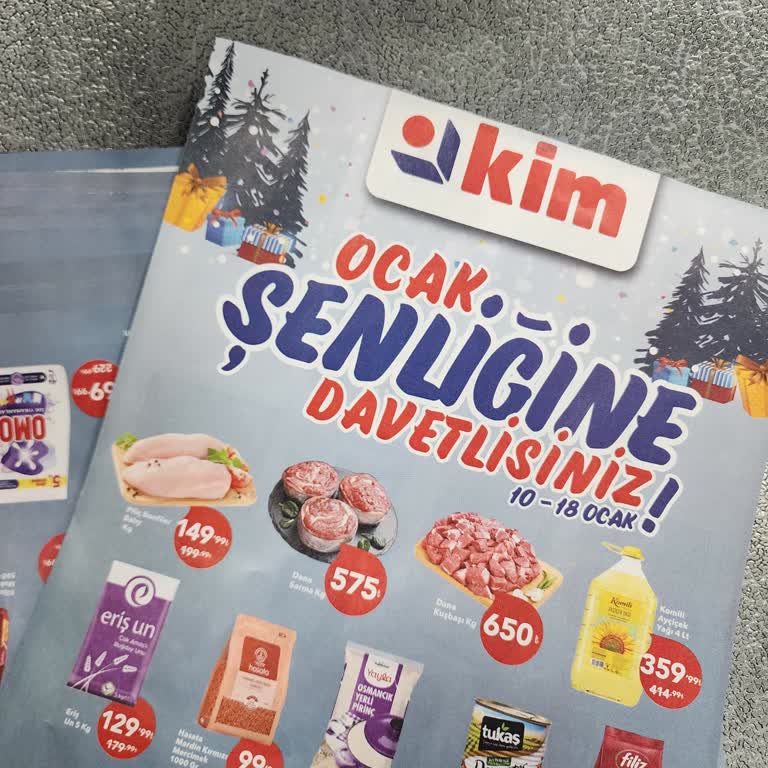 Kim Market Şemikler Şubesinde Katalog Fiyatlarıyla Uyuşmayan Et Ücretleri Tüketiciyi Aldatıyor