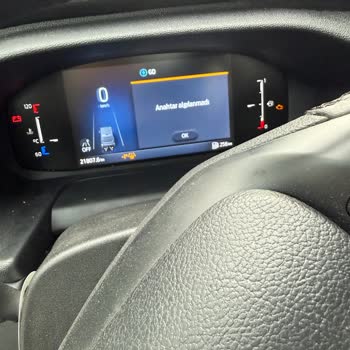 Soğukta Anahtar Algılanmadı Uyarısı Ve Çalışmayan Ticari Araç