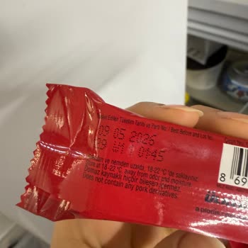 Ülker Dido Gofretlerde Beyaz Benek Ve Bozuk Tat Sorunu