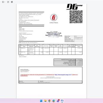 Okunamaz Ekran Görüntüsü Yerine Geçerli PDF E-Fatura Talebi
