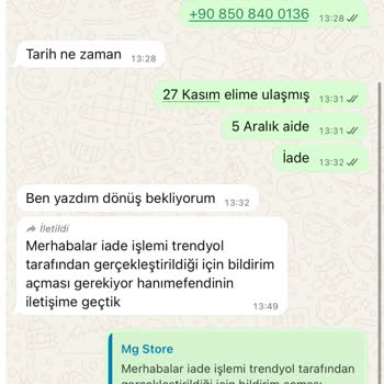 İade Karışıklığı Nedeniyle 4500 TL’lik Elbisemi Ve Çantamı Kaybettim