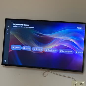 Vestel Televizyonda Tekrarlayan Geçici Hizmet Sorunu Ve Ücretsiz Onarım İsteği