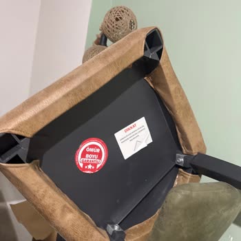 Modalife Mağazasının Ömür Boyu Garantili Sandalyelere Sorumluluk Almaması