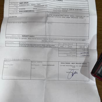 Garanti Kapsamındaki Onvo Scooter İçin Haksız Ücret Talebi Ve Servis Yanlış Değerlendirmesi
