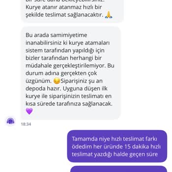 Getir Market Şikayeti