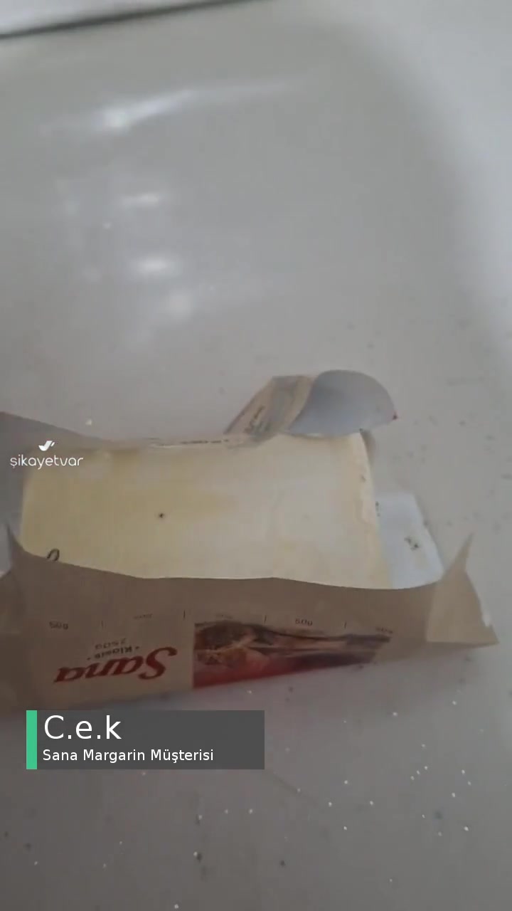 Sana Margarinden Böcek Çıktı! videonun kapak resmi