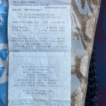 Garaj Home Eksik Parça Ve Kalitesiz Malzeme Nedeniyle Ürün İadesi Onaylanmıyor, Şok Markette Para İadesi Bekleniyor