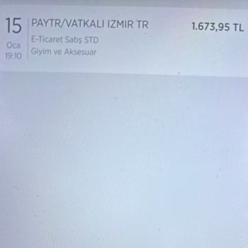 Ödeme Çekildi Sipariş Oluşmadı Ve Hızlı İade Talebi