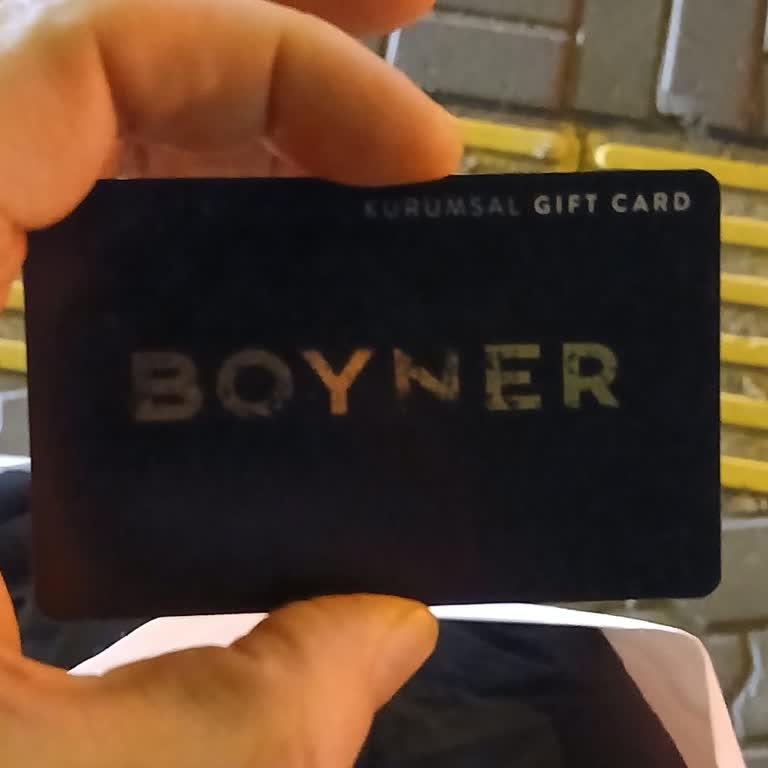 Boyner Kurumsal Hediye Kartı 1.000 TL Bakiyesinin Habersiz Silinmesi