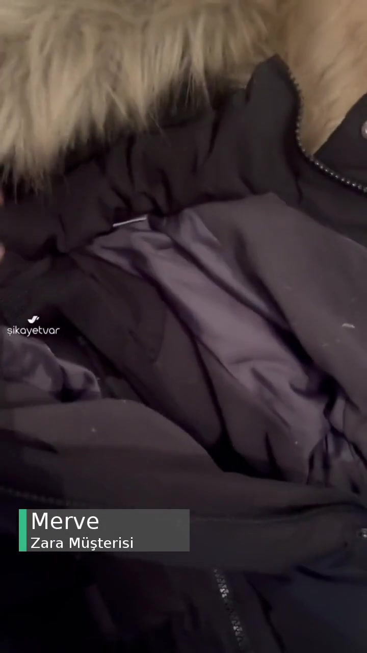 Zara Online Etiketsiz Ve Pis Mont Gönderimi videonun kapak resmi