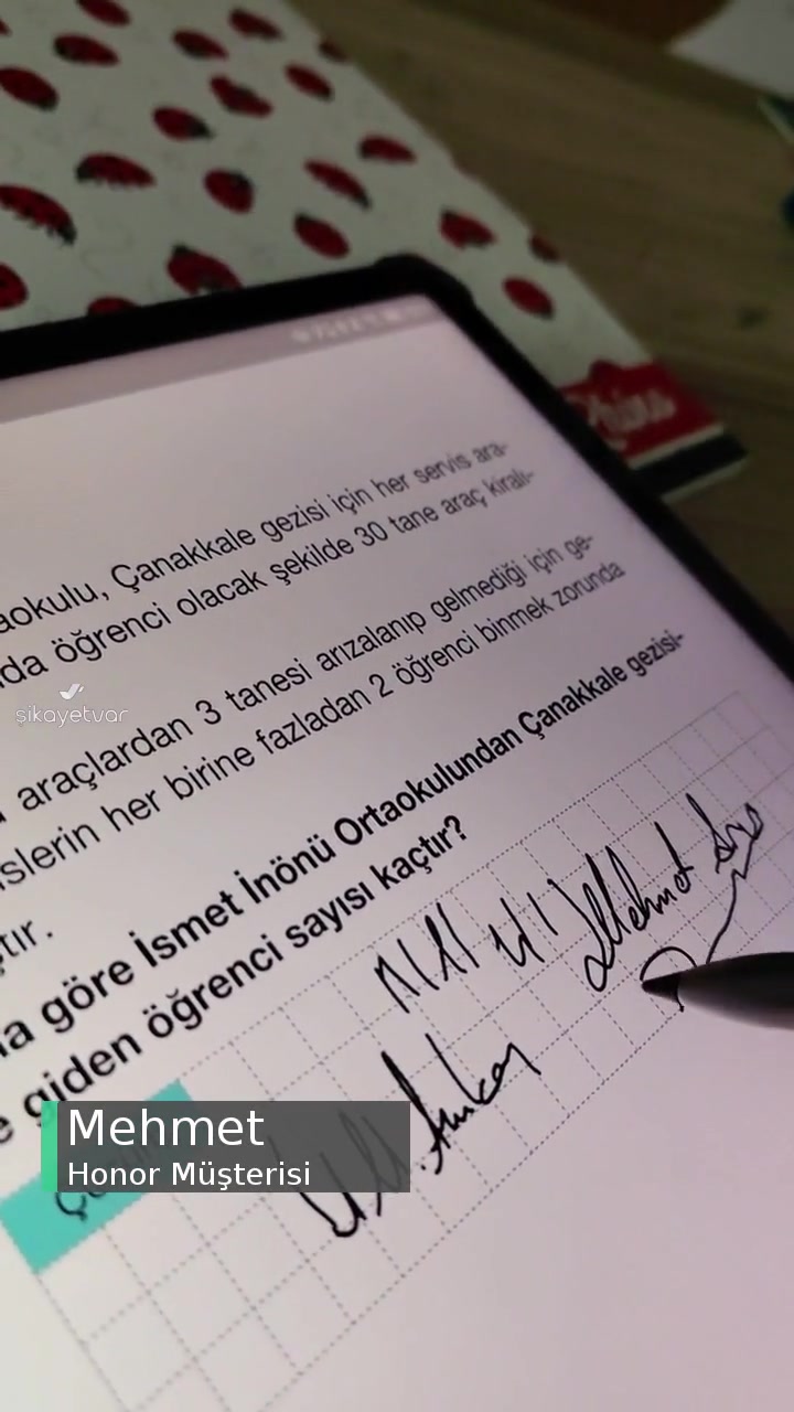 Honor Choice Pencil Kalem Sorunu! videonun kapak resmi