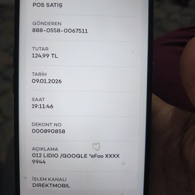 Akbank Kartımdan İzinsiz Lidio İşlem Ve Geri Ödeme Talebi