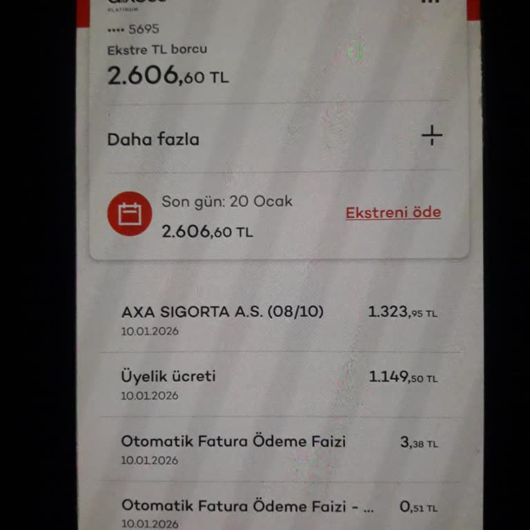 İzinsiz Yıllık Kart Ücretinin İadesi Talebi