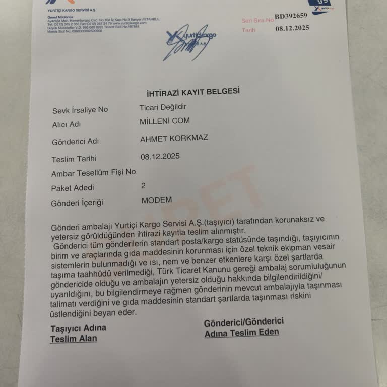 Sürekli Kopan İnternet, Fiyat Artışı Ve Modem İadesine Rağmen 4400 TL Ücret Talebi