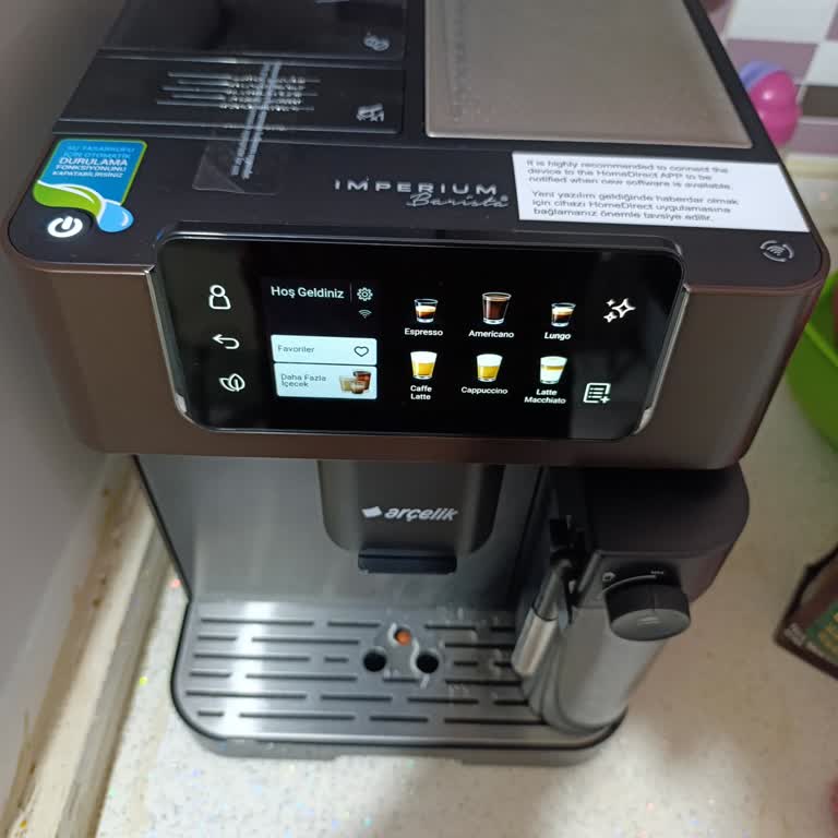 Arçelik Express 9495 Kahve Makinesinde Isıtma Sorunu