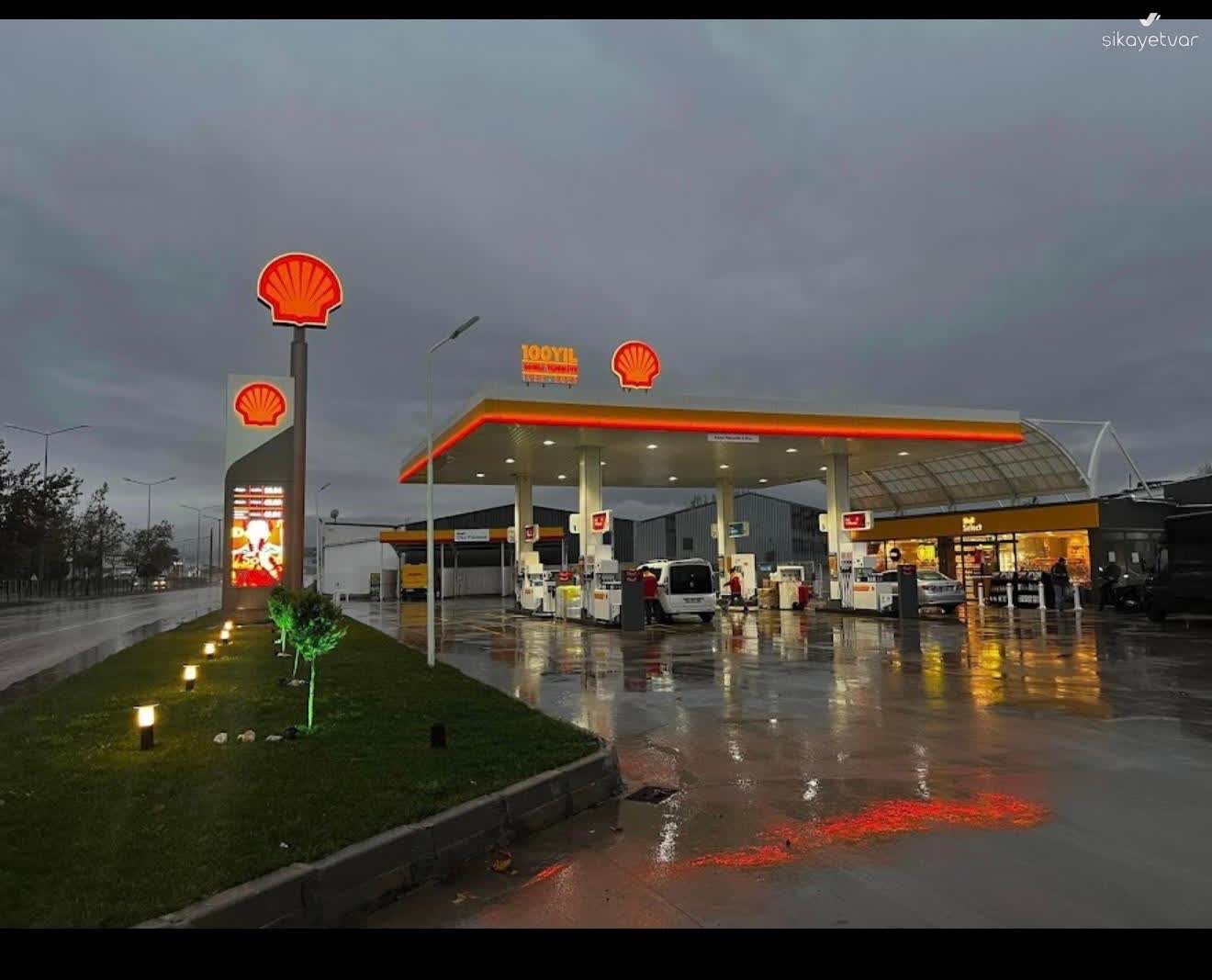 Shell Vizatim Shell Zam Gerekçesiyle Yakıt Verilmeyen İstasyon - Şikayetvar