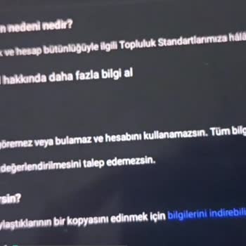 Instagram Hesabım Kapatıldı