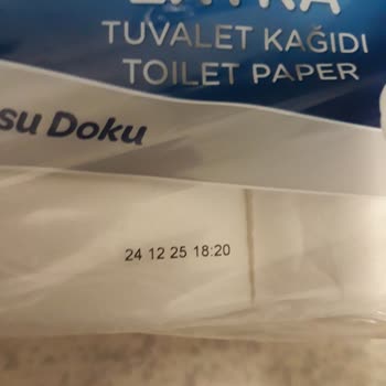 Şok Market Selpak Tuvalet Kağıdında Boya Lekesi Ve Defolu Rulolar