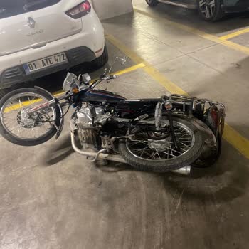 Hastane Otoparkında Motosikletime Şiddetli Zarar Verildi, Sorumluluk Alınmadı