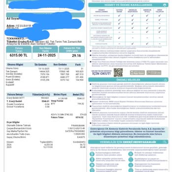 Aşırı 29.000 TL İki Aylık Fatura Ve Ölçüm Hatası İptali Talebi