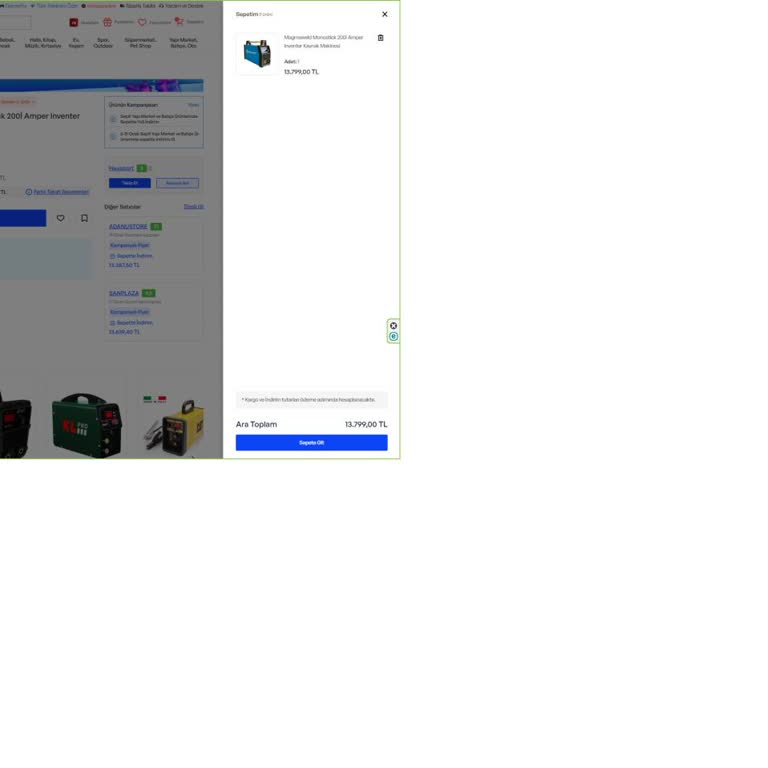 İdefix’te Fiyat Tutarsızlığı Müşteriyi Yanıltıyor