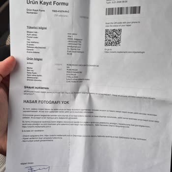 Garanti Servisi Roborock Q8 Max'ı Onarmadan Geri Getirdi