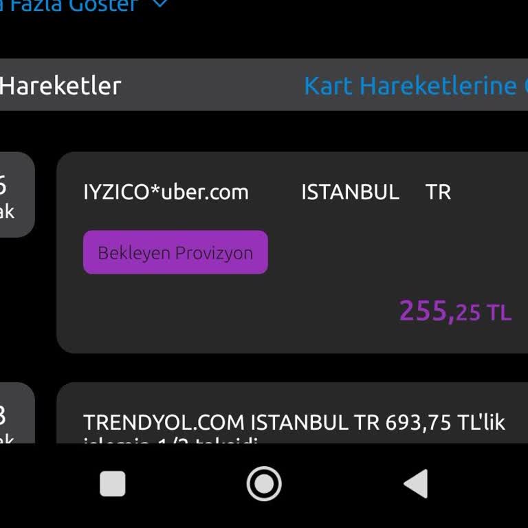 Uber Çift Tahsilat Ve Fazla Kart Kesintisi İadesi Talebi