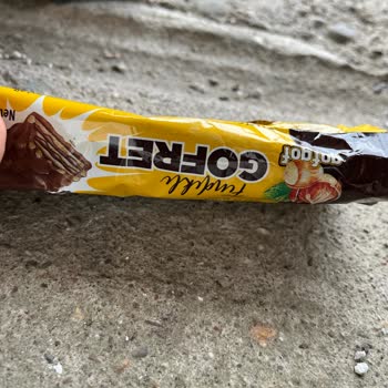 BİM Gofgof Fındıklı Gofrette Böcek Sorunu